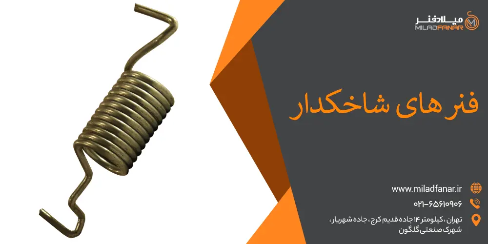 خرید فنر شاخکدار